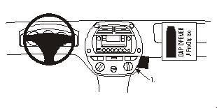BRODIT - W126349851 - ProClip ProClip