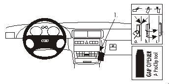 BRODIT - W126349861 - ProClip ProClip
