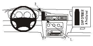 BRODIT - W126349893 - ProClip ProClip