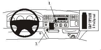 BRODIT - W126349896 - ProClip ProClip