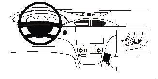 BRODIT - W126349901 - ProClip ProClip