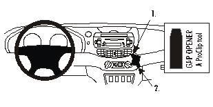 BRODIT - W126349902 - ProClip ProClip