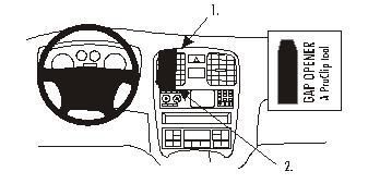 BRODIT - W126349917 - ProClip ProClip