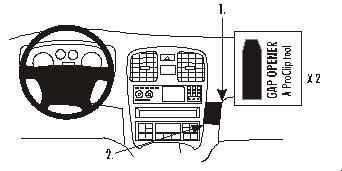 BRODIT - W126349918 - ProClip ProClip