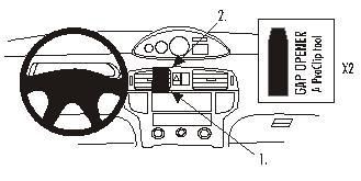 BRODIT - W126349932 - ProClip ProClip