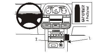 BRODIT - W126349956 - ProClip ProClip