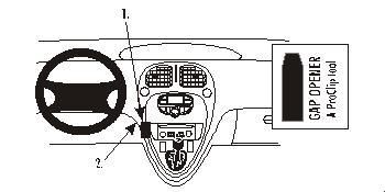 BRODIT - W126349964 - ProClip ProClip
