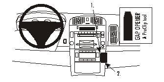 BRODIT - W126350008 - ProClip ProClip
