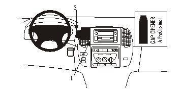 BRODIT - W126350032 - ProClip ProClip