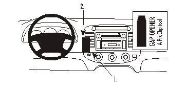 BRODIT - W126350038 - ProClip ProClip