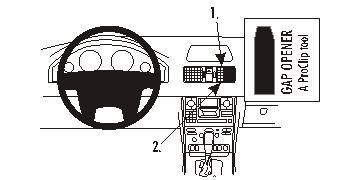 BRODIT - W126350041 - ProClip ProClip