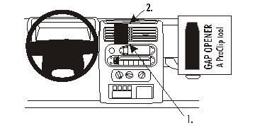 BRODIT - W126350071 - ProClip ProClip