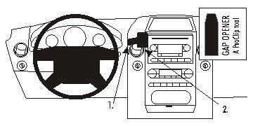 BRODIT - W126350124 - ProClip ProClip