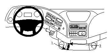 BRODIT - W126350136 - Proclip uniquement pour les modèles avec