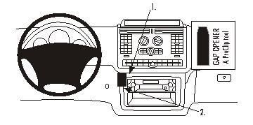 BRODIT - W126350143 - ProClip ProClip