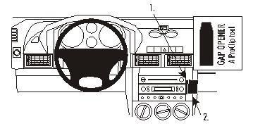 BRODIT - W126350151 - ProClip ProClip