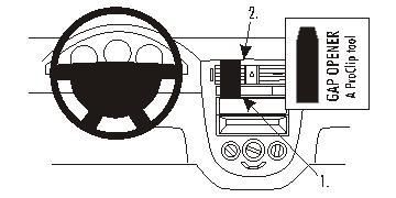 BRODIT - W126350163 - ProClip ProClip