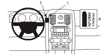 BRODIT - W126350197 - ProClip ProClip