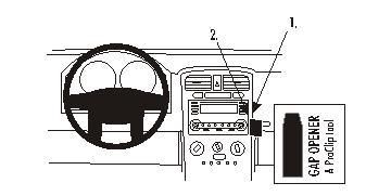 BRODIT - W126350200 - ProClip ProClip