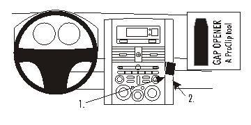 BRODIT - W126350207 - ProClip ProClip