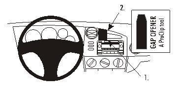 BRODIT - W126350245 - ProClip ProClip