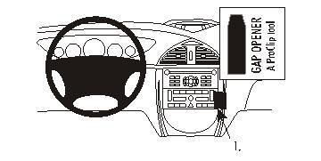 BRODIT - W126350247 - ProClip ProClip