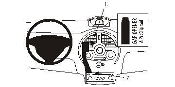 BRODIT - W126350253 - ProClip ProClip, noir