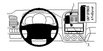 BRODIT - W126350260 - ProClip ProClip