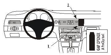 BRODIT - W126350269 - Proclip pas pour les modèles avec