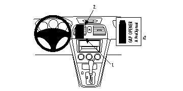 BRODIT - W126350277 - ProClip ProClip