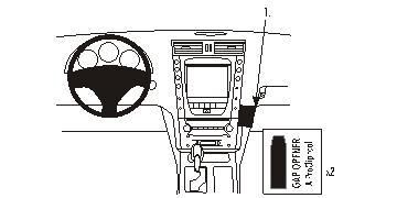 BRODIT - W126350279 - ProClip ProClip