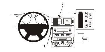 BRODIT - W126350288 - ProClip ProClip