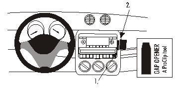 BRODIT - W126350294 - ProClip ProClip