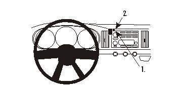 BRODIT - W126350320 - ProClip ProClip