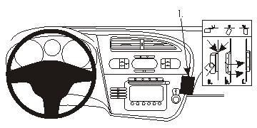 BRODIT - W126350329 - ProClip ProClip, noir