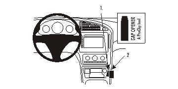 BRODIT - W126350331 - ProClip ProClip