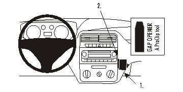 BRODIT - W126350349 - ProClip ProClip, noir