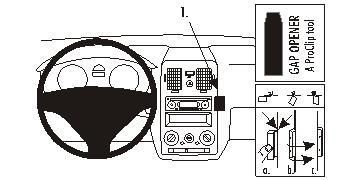 BRODIT - W126350351 - ProClip ProClip