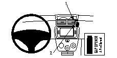 BRODIT - W126350358 - ProClip ProClip
