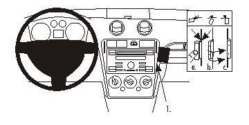 BRODIT - W126350360 - ProClip ProClip