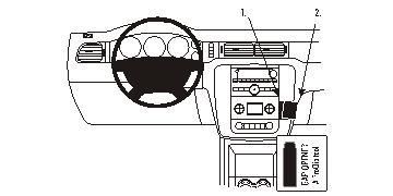 BRODIT - W126350373 - Proclip uniquement pour le