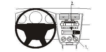 BRODIT - W126350375 - ProClip ProClip