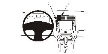 BRODIT - W126350378 - ProClip ProClip, noir