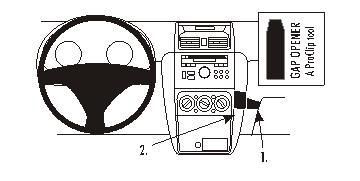 BRODIT - W126350392 - ProClip ProClip, noir