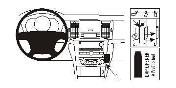 BRODIT - W126350394 - ProClip ProClip