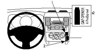 BRODIT - W126350404 - ProClip ProClip