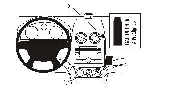 BRODIT - W126350406 - ProClip ProClip
