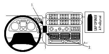 BRODIT - W126350434 - ProClip ProClip