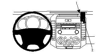 BRODIT - W126350436 - ProClip ProClip