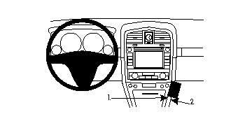 BRODIT - W126350457 - ProClip ProClip